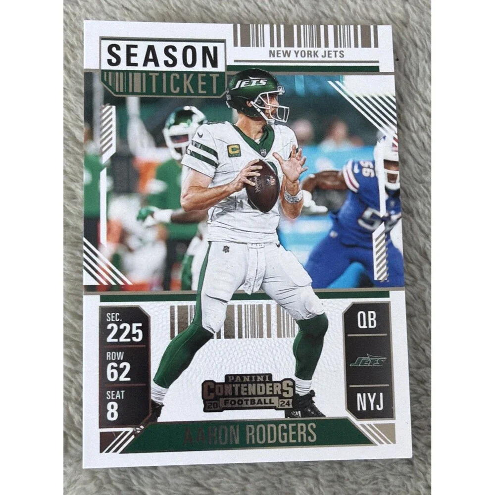 2024 Panini Contenders - Season Ticket Aaron Rodgers #78 Retail